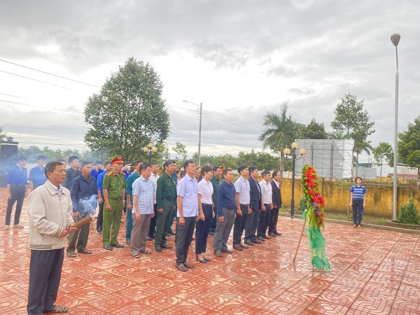LỄ DÂNG HƯƠNG TRI ÂN CÁC ANH HÙNG LIỆT SỸ  XÃ EA KLY NHÂN DỊP KỸ NIỆM 76 NĂM NGÀY THƯƠNG BINH, LIỆT SỸ (27/7/1947-27/7/2023